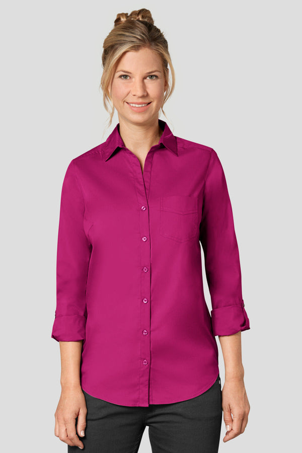 bluzka damska Kim długi rękaw; Kleidergröße 42; jeżyna