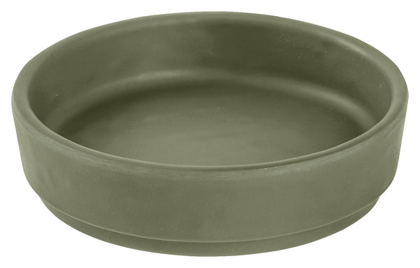 mini miseczki  Foglia; 65ml, 8.6x2.3 cm (ØxW); oliwka; okrągły; 6 sztuka / opakowanie