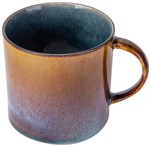 kubek Quintana; 450ml, 9x9.4 cm (ØxW); niebieski; 6 sztuka / opakowanie