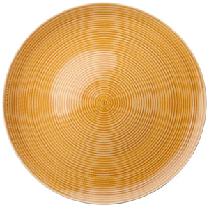 talerz płaski Spirit; 21 cm (Ø); brązowy; okrągły; 6 sztuka / opakowanie