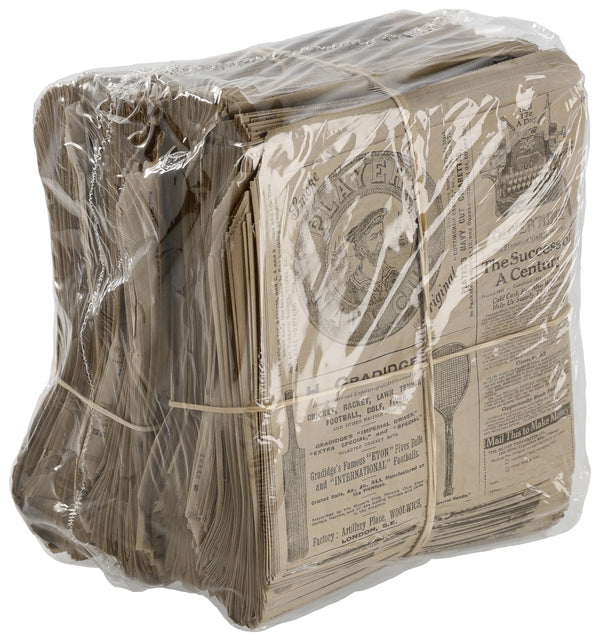 torebka Pergamo 14x13 cm; 14x13 cm (DxS); czarny/naturalny; 1000 sztuka / opakowanie