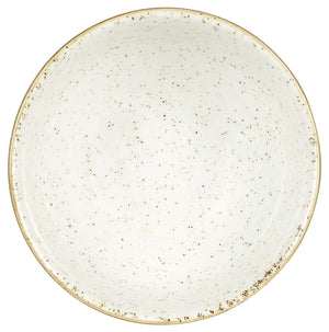 Suppentasse Stonecast Barley White; 470ml, 13.2x6.3 cm (ØxW); biały/brązowy; okrągły; 12 sztuka / opakowanie