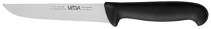 nóż uniwersalny Messina; Klingenlänge 12 cm, 22.5 cm (D); czarny/srebro