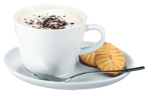 filiżanka do cappuccino Rio; 270ml, 10x6.8 cm (ØxW); biały; okrągły; 6 sztuka / opakowanie