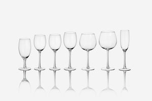 kieliszek do wina różowego Plaza ze znacznikiem pojemności; 430ml, 7x22 cm (ØxW); transparentny; 0.25 l Füllstrich, 6 sztuka / opakowanie