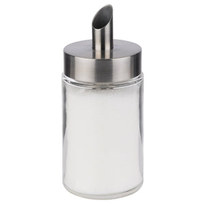 cukiernica; 200ml, 6x14.5 cm (ØxW); stal nierdzewna/transparentny; okrągły