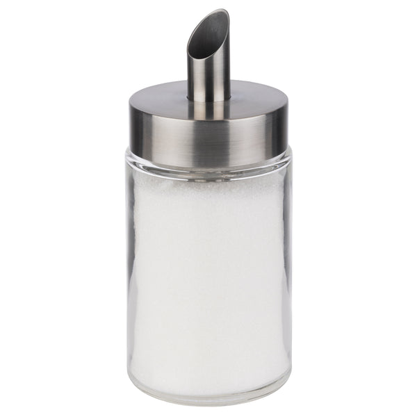 cukiernica; 200ml, 6x14.5 cm (ØxW); stal nierdzewna/transparentny; okrągły