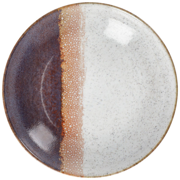 Teller tief Piazza; 1000ml, 26x5 cm (ØxW); beżowy/morela/śliwka; okrągły; 6 sztuka / opakowanie