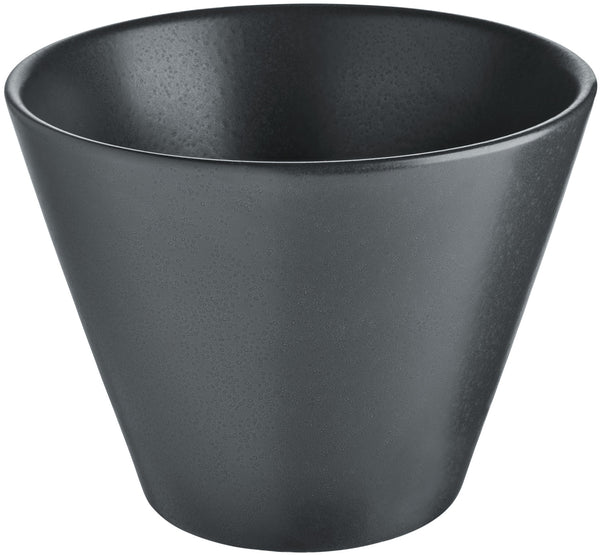 miska Masca stożkowa; 400ml, 11.7x8.3 cm (ØxW); czarny; stożkowy; 6 sztuka / opakowanie