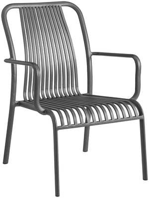 fotel Bevera; 60x69x83.5 cm (SxGxW); antracyt; 2 sztuka / opakowanie