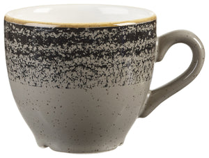 Espresso Tasse Studio Prints Charcoal Black; 100ml, 6.5x5.5 cm (ØxW); czarny; okrągły; 12 sztuka / opakowanie