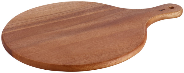 deska Rusty okrągła; 30x1.5 cm (ØxW); akacja brąz; okrągły
