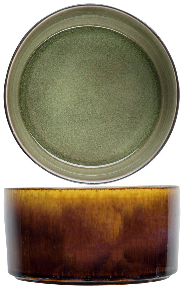 miska Quintana; 2150ml, 19.5x10 cm (ØxW); zielony