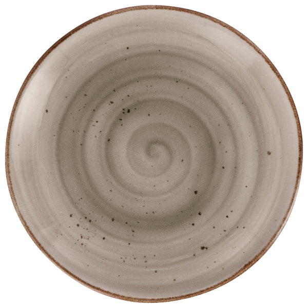 talerz płaski Nebro; 20 cm (Ø); szary; okrągły; 6 sztuka / opakowanie