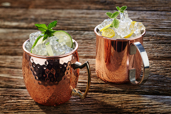 kubek Moscow Mule; 450ml, 9x9 cm (ØxW); miedź