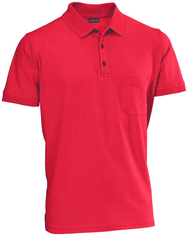 koszulka polo męska Cato; Kleidergröße M; czerwony