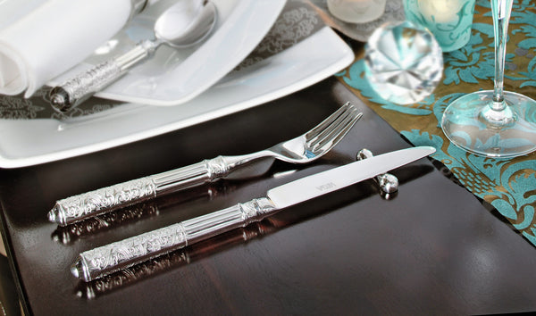 łyżka stołowa Marokko; 20.8 cm (D); srebro, Griff srebro; 6 sztuka / opakowanie