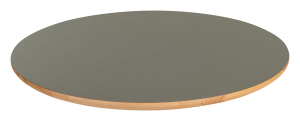 blat Duneo okrągły; 60x2.5 cm (ØxW); antracyt; okrągły
