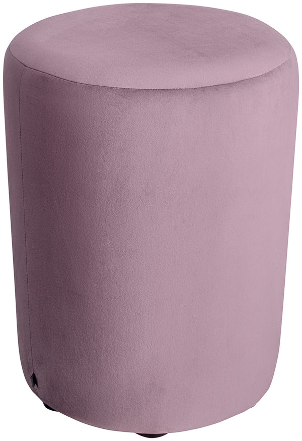 taboret Lenny; 42x47 cm (ØxW); różowy; cylindryczny