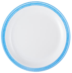 talerz lunch box Bistro; 23.5 cm (Ø); niebieski; okrągły; 5 sztuka / opakowanie