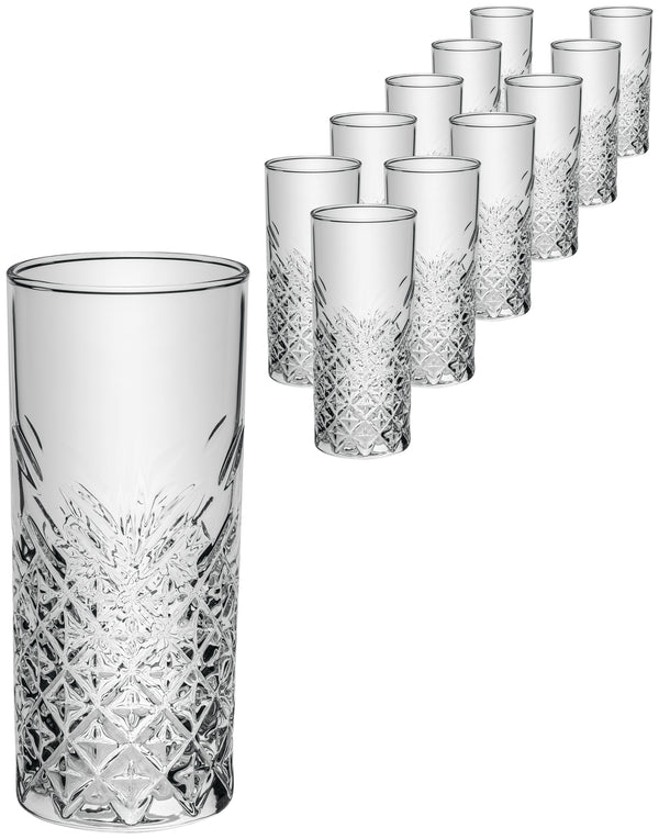 szklanka do koktajli Timeless; 180ml, 5.3x12.2 cm (ØxW); transparentny; 12 sztuka / opakowanie