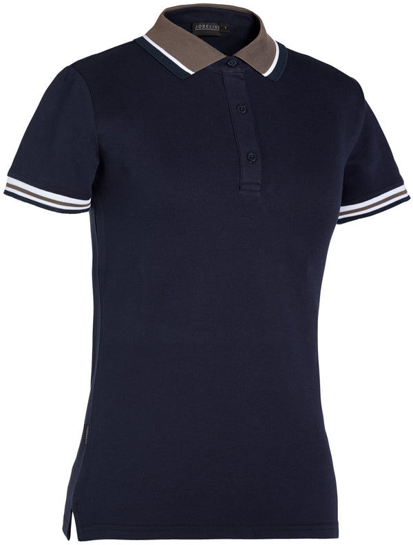 koszulka polo damska Cato Line; Kleidergröße XL; granat