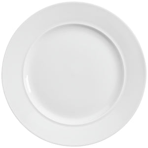 talerz płaski Base ze stromym rantem; 20x2.1 cm (ØxW); biały; okrągły; 6 sztuka / opakowanie