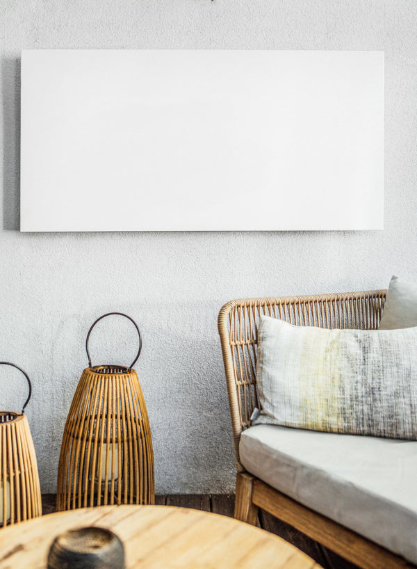 płyta grzewcza na podczerwień Areapro; 120x60 cm (SxW); biały