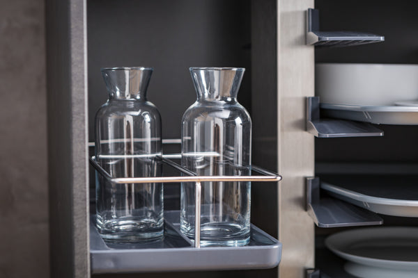 karafka Village bez znacznika pojemności; 730ml, 6.4x20.3 cm (ØxW); transparentny; 6 sztuka / opakowanie