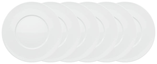 talerz płaski Noon; 27 cm (Ø); biały; okrągły; 6 sztuka / opakowanie