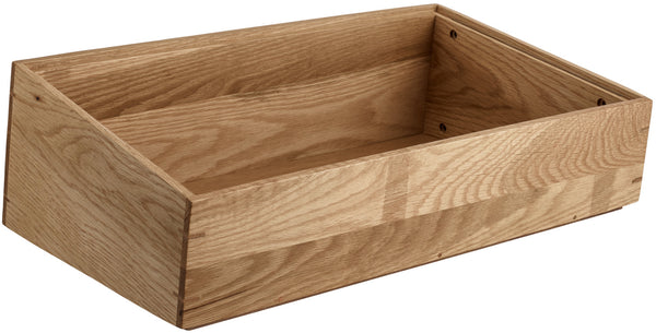 pojemnik bufetowy Badou; 55.9x35.2x18.3 cm (DxSxW); dąb