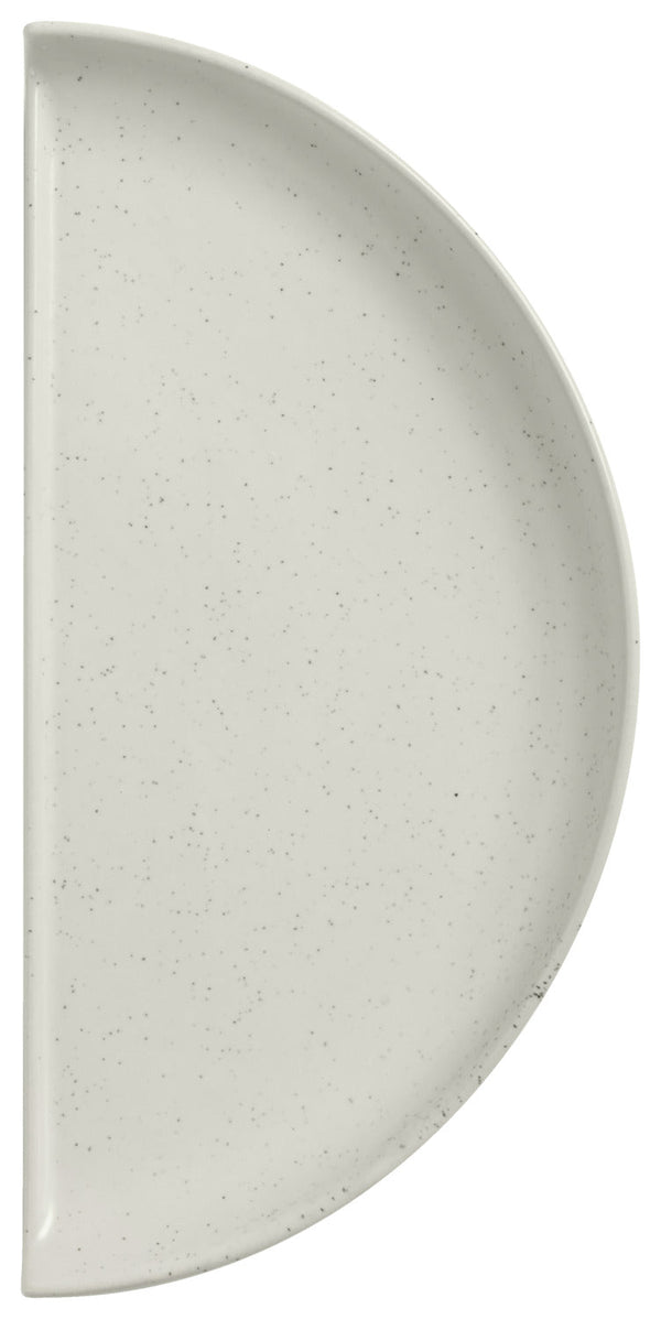 półtalerz płaski Ossori; 27.5x13.5 cm (DxS); beżowy; półokrągły; 4 sztuka / opakowanie