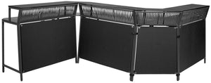 Outdoorbar Baruba Element Gerade; 120x56x115 cm (DxSxW); beton/antracyt