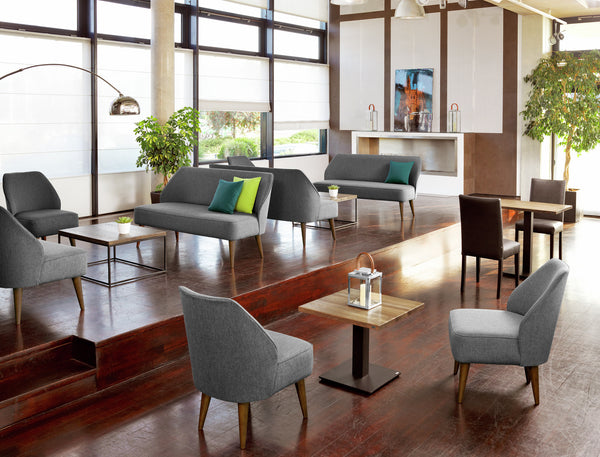 krzesło Elegance sztuczna skóra; 46.5x51x95.5 cm (SxGxW); siedzisko czarny, stelaż wenge; 2 sztuka / opakowanie