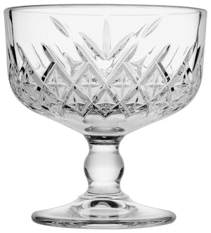 pucharek do lodów Timeless; 275ml, 9.8x10.3 cm (ØxW); transparentny; 6 sztuka / opakowanie
