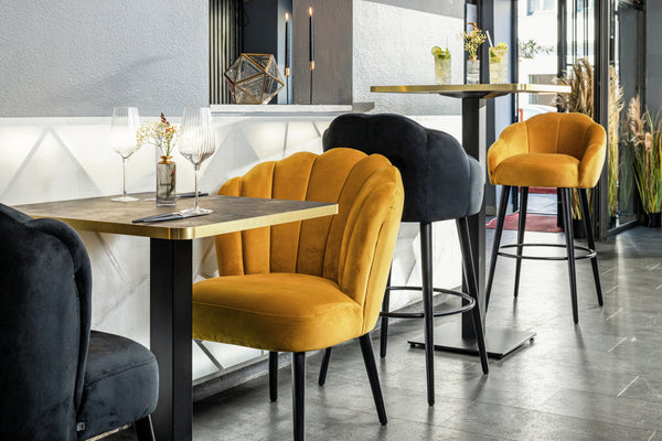 Stuhl Malea; 65x69x88 cm (SxGxW); czarny