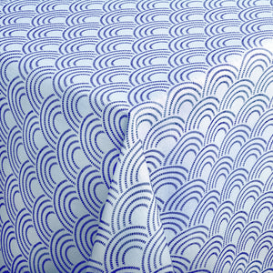 obrus Goa kwadratowy; 110x140 cm (SxD); niebieski; prostokątny