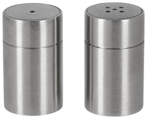 Salz-/Pfefferstreuer-Set Lesina; 2.7x4.5 cm (ØxW); srebro