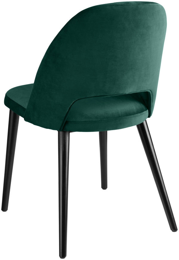 krzesło Tonda; 51x64x78 cm (SxGxW); siedzisko jodła zielona, stelaż czarny