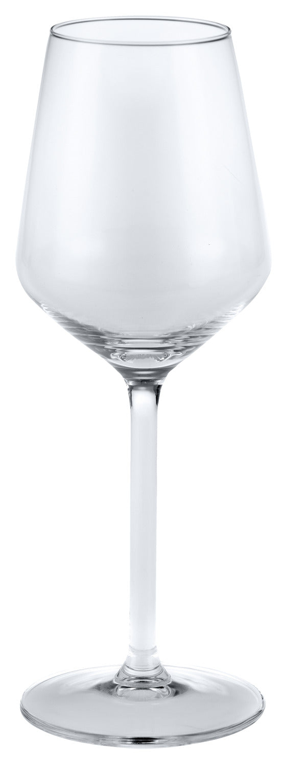 kieliszek do wina białego Carré ze znacznikiem pojemności; 290ml, 5.5x20.7 cm (ØxW); transparentny; 0.1 l Füllstrich, 6 sztuka / opakowanie
