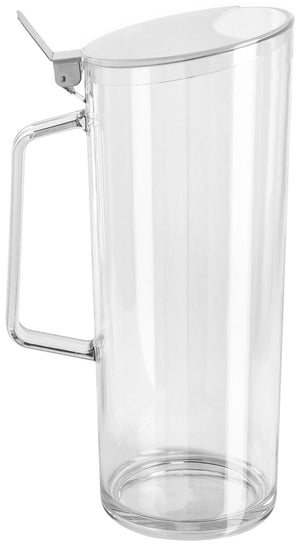 15x12x11x26.5 cm (DxSxØxW); transparentny; okrągły