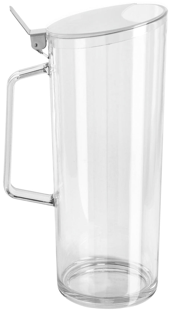 15x12x11x26.5 cm (DxSxØxW); transparentny; okrągły