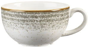 Cappuccino Tasse Studio Prints Stone Grey; 227ml, 9.5x5.5 cm (ØxW); jasny szary/brązowy; okrągły; 12 sztuka / opakowanie