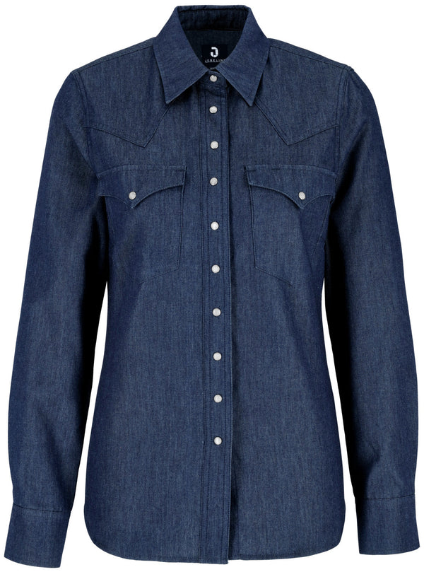 Jeansbluse Ryan; Kleidergröße 34; ciemny niebieski