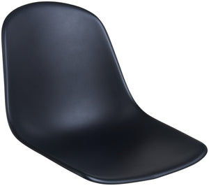 siedzisko Emeo bez podłokietnika; 45x50x42 cm (SxGxW); czarny; 2 sztuka / opakowanie