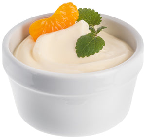 mini porcelana Oala opak. 50 sztuk; 80ml, 8.3x4.8 cm (ØxW); biały; 50 sztuka / opakowanie