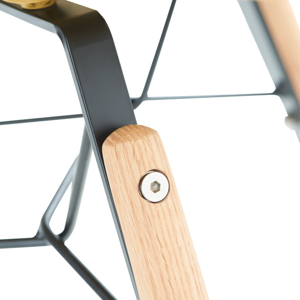 stelaż krzesła Emeo; 44x42x42 cm (SxGxW); dąb/naturalny; 2 sztuka / opakowanie