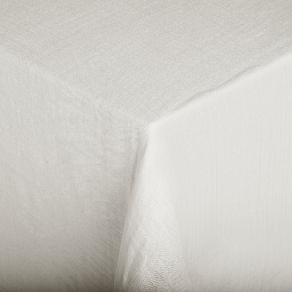 Tischdecke Silena; 130x130 cm (SxD); biały; kwadrat