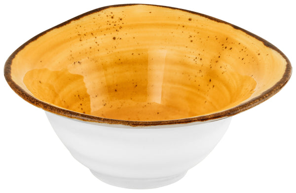 miska Nebro organiczna; 480ml, 17x6.5 cm (ØxW); żółty; 6 sztuka / opakowanie