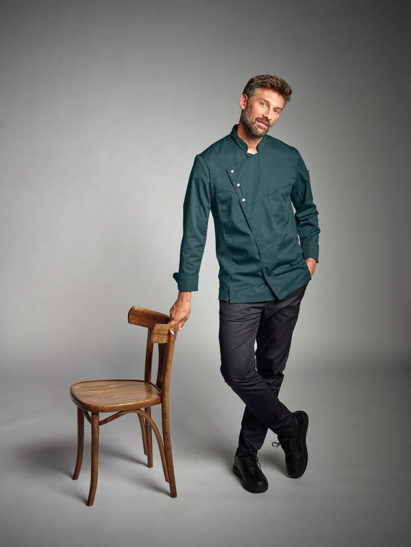 Herrenkochjacke Lewis; Kleidergröße 48; -